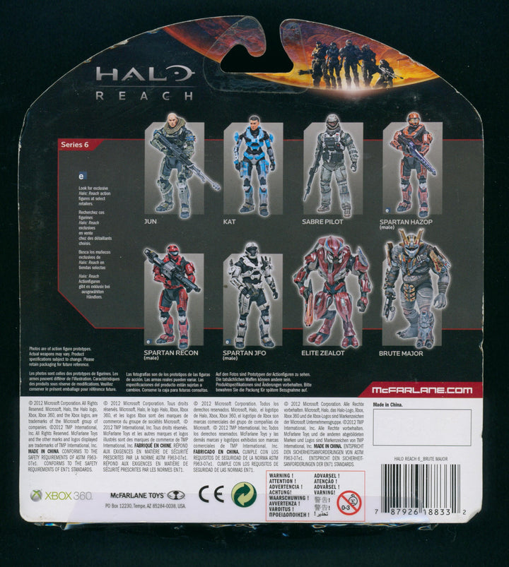 Halo Reach Series 6 Brute Major Covenant Action Figure