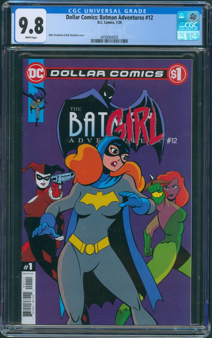 Dollar Comics: Batman Adventures #12 CGC 9.8