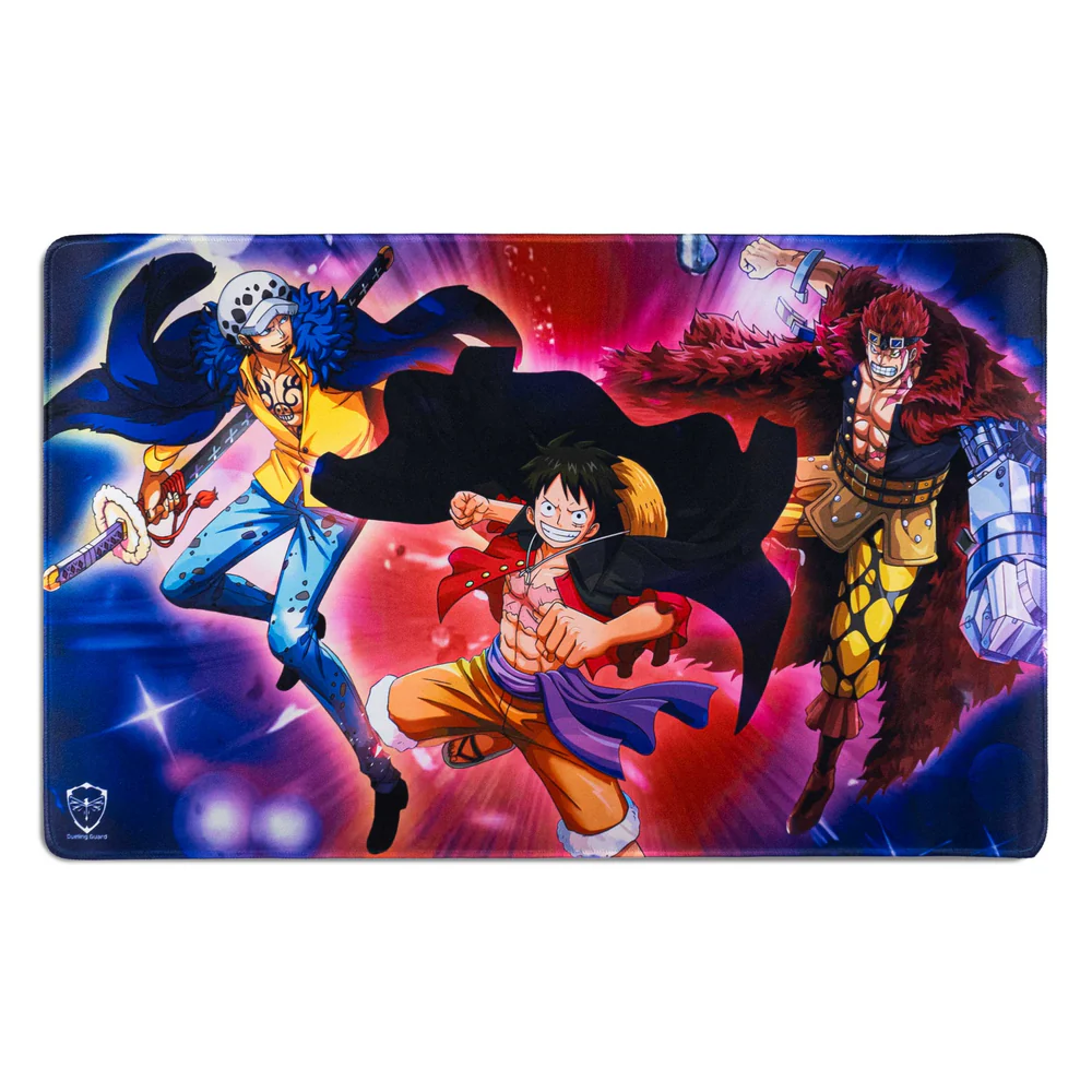 Dueling Guard: 1-Player Stitched Edge Playmat- OP - Three Captains