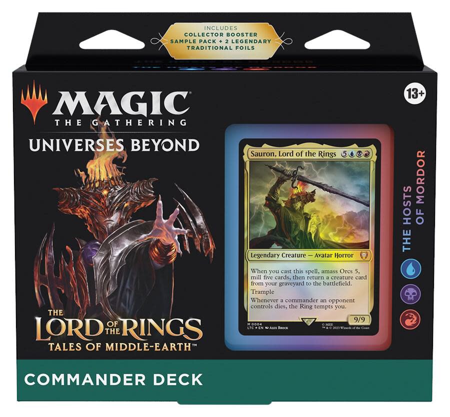 Magic: The Gathering - Lord of the Rings: Tales of Middle-Earth Commander Deck - The Hosts of Mordor