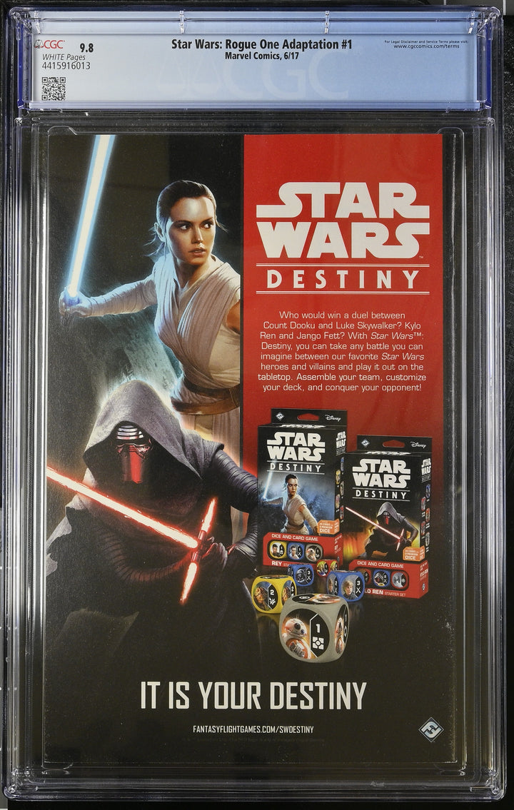 Star Wars: Rogue One Adaptation #1 CGC 9.8