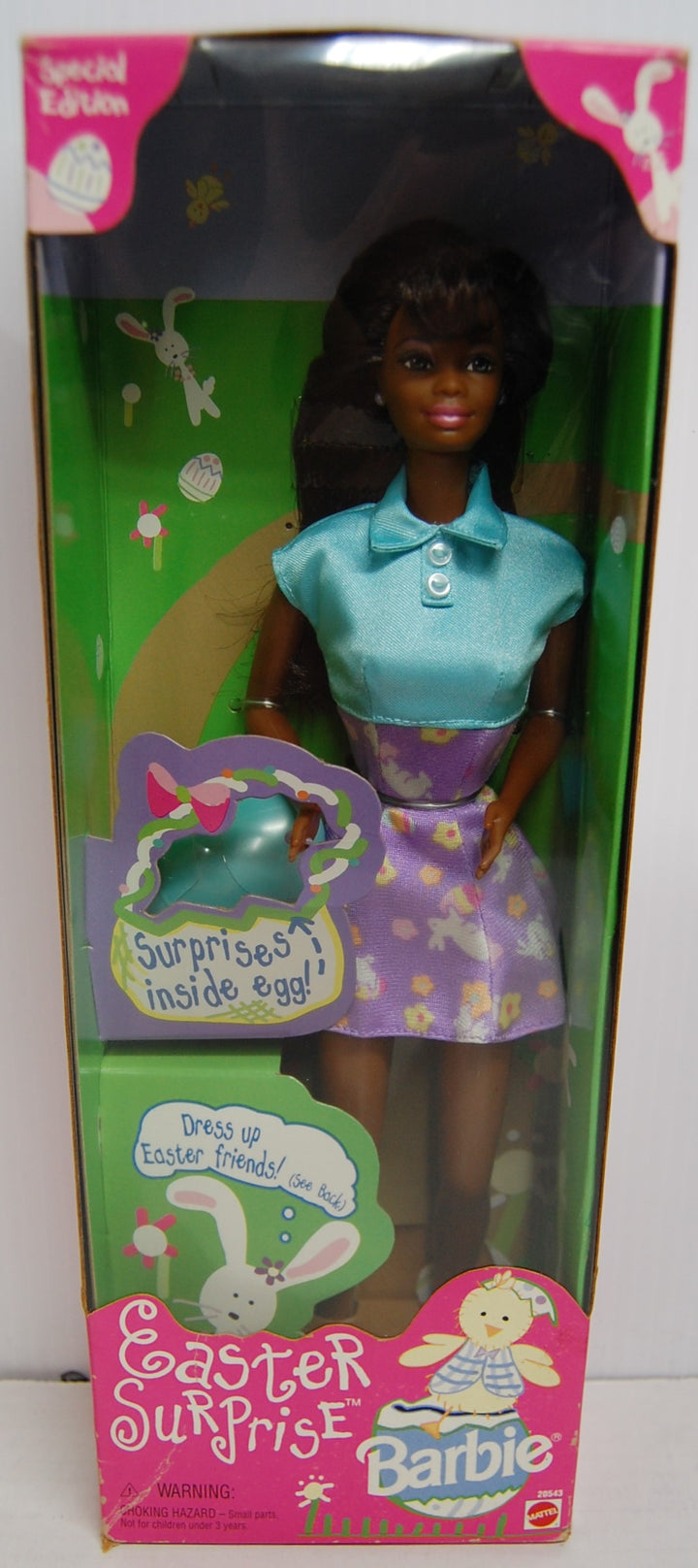 African-American Special Edition Easter SURPRISE Barbie Mattel #20543