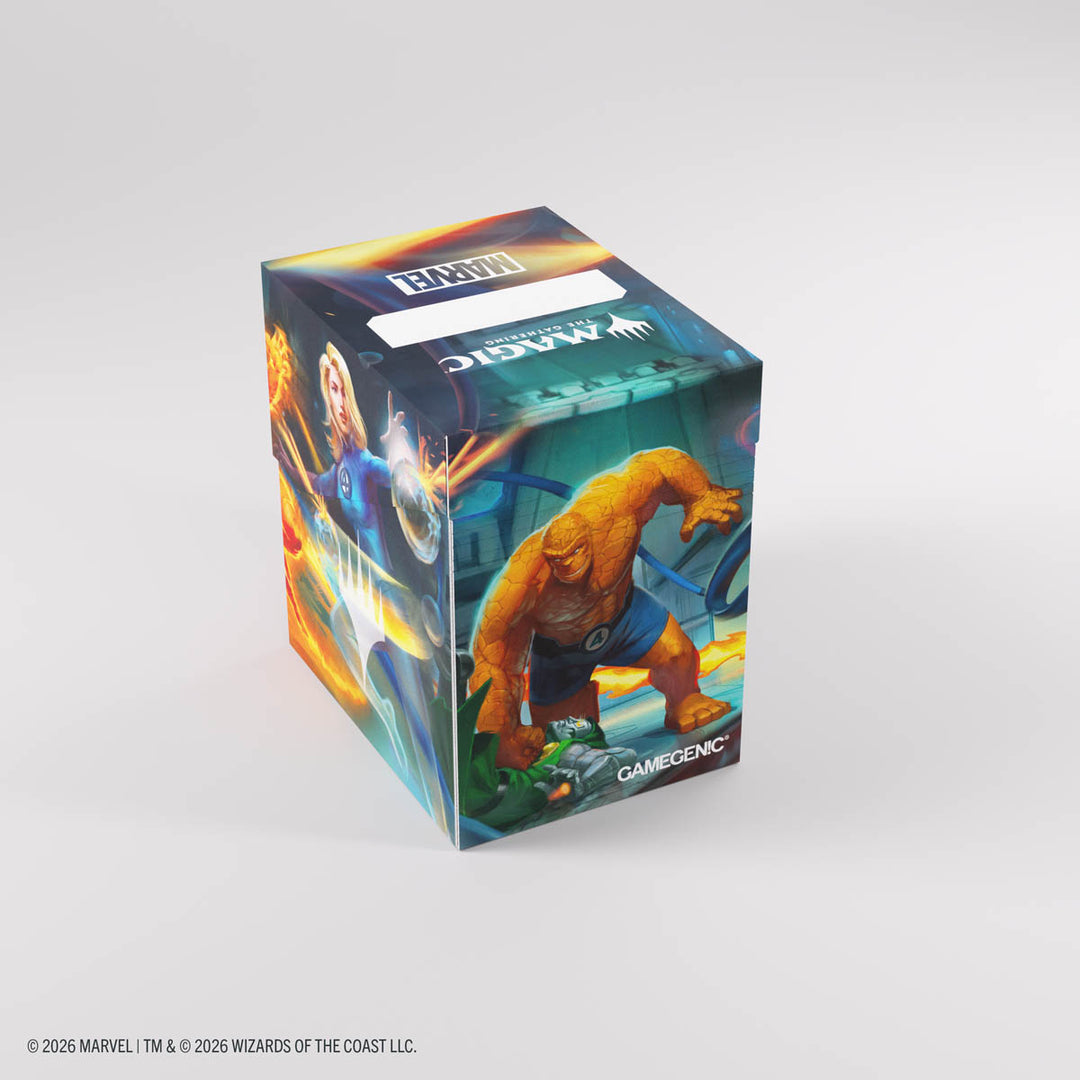 Magic: The Gathering: Marvel Super Heroes: Soft Dynarate 100+ XL Deck Box - Fantastic Four Unleashed