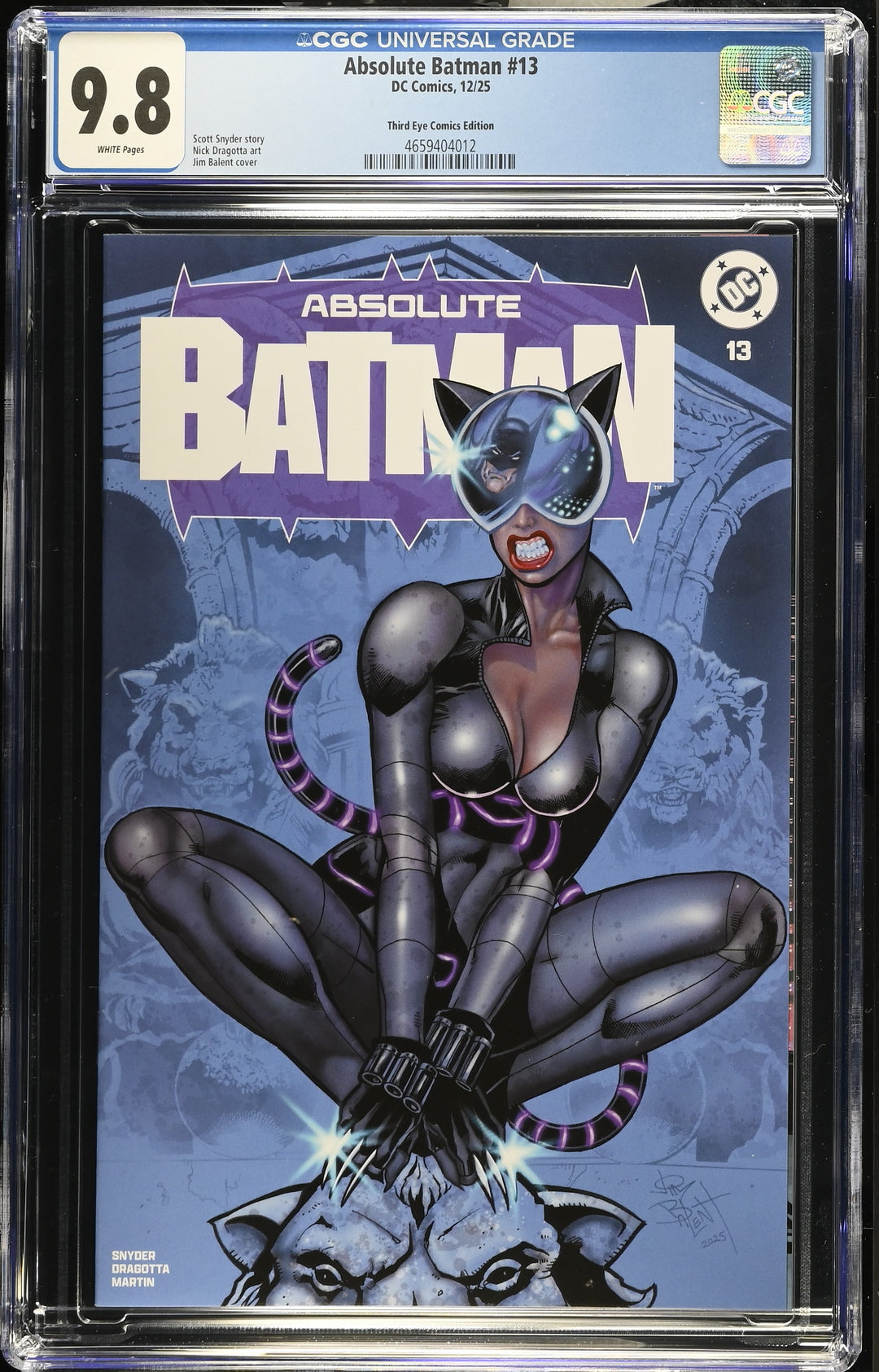 Absolute Batman #13 CGC 9.8 Third Eye Comics Edition