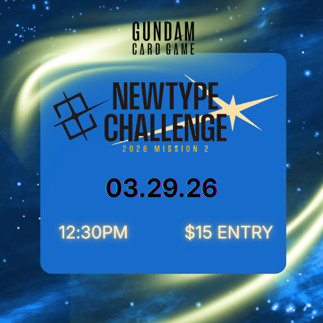Gundam TCG: Newtype Challenge 2026 Mission 2 [Sun, 3/29 @12:30 pm]