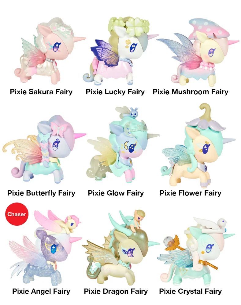 tokidoki Pixie Dust Fairy Unicorno Blind Box