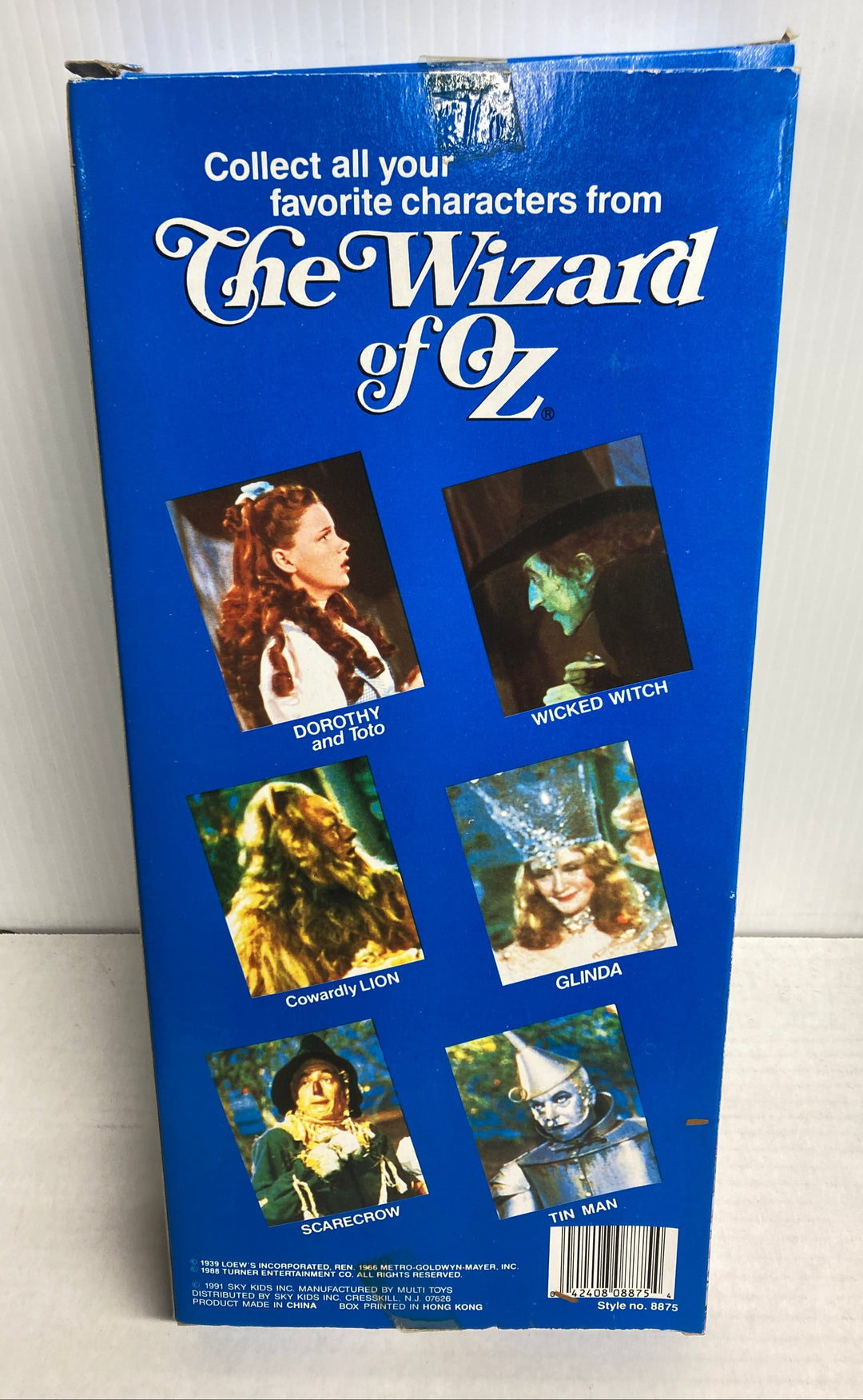 Wizard of Oz 1988 50th Annivesary 6-Doll Set