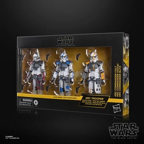 Star Wars The Black Series ARC Trooper Battle Pack Havoc, Colt, Blitz 6-Inch Action Figure