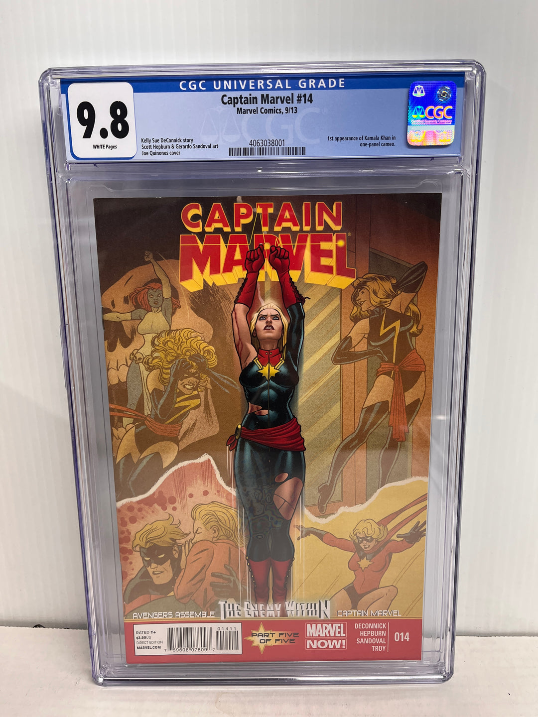 Captain Marvel #14 CGC 9.8