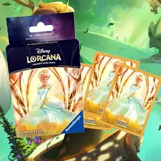 Disney Lorcana TCG: Archazia’s Island - Card Sleeves: Cinderella - Ballroom Sensation (65 Ct)