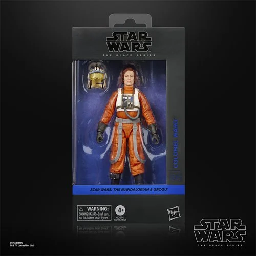 Star Wars The Black Series The Mandalorian & Grogu Colonal Ward 6-Inch Action Figure