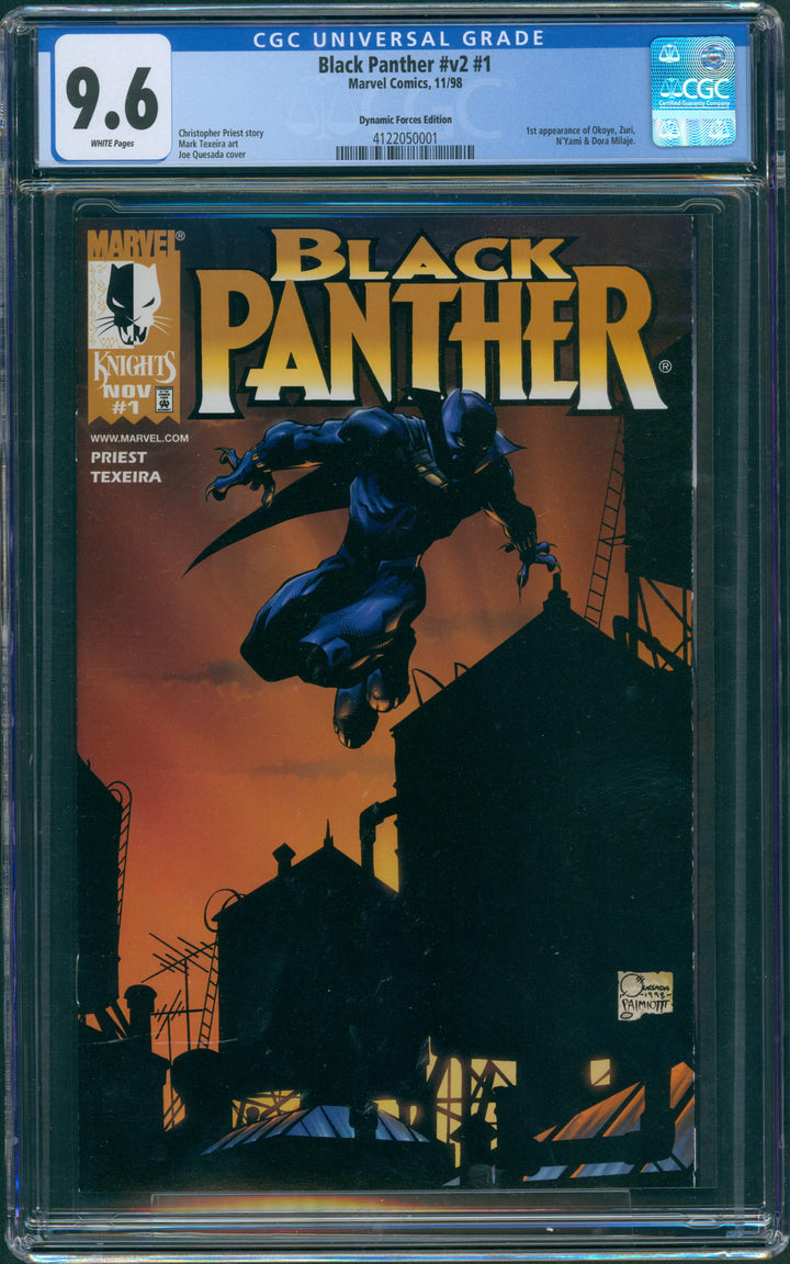 Black Panther #v2 #1 CGC 9.6
