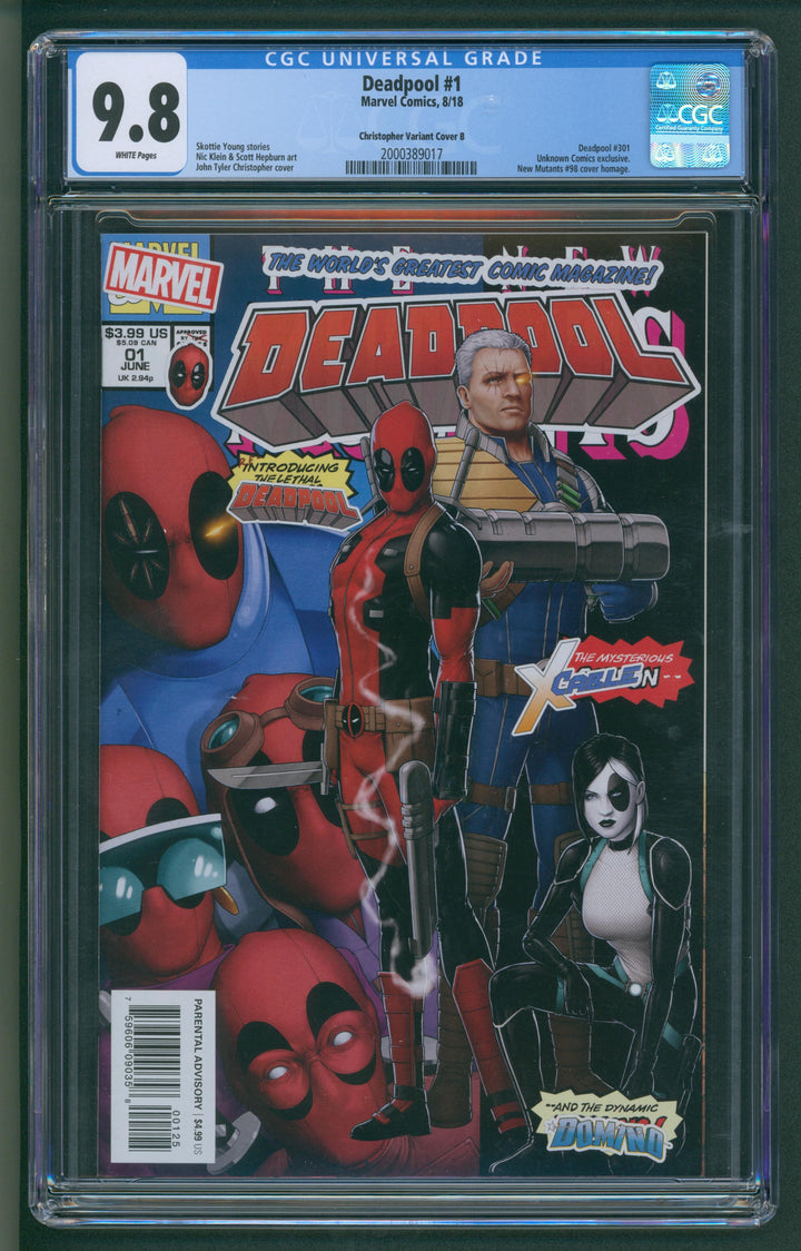 Deadpool #1 CGC 9.8