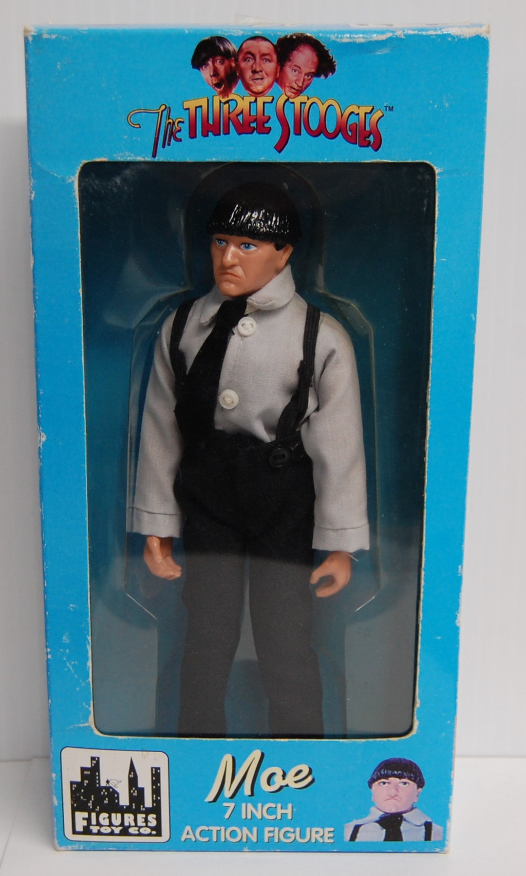 The Three Stooges - Moe 7 inch Action Figure 1999 FiguresToy Co.