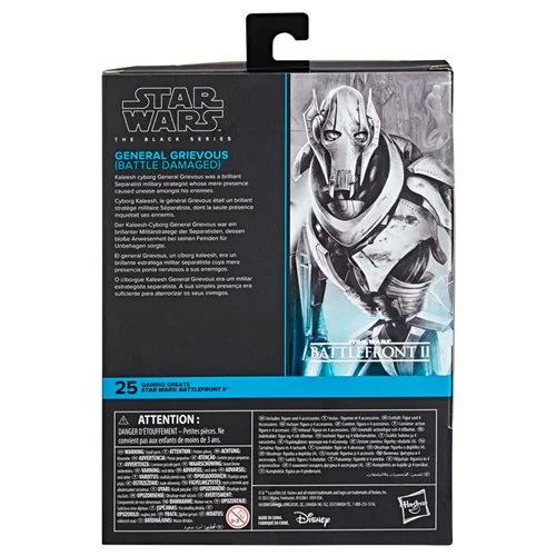 Star Wars The Black Series Gaming Greats General Grievous 6-Inch Action Figure