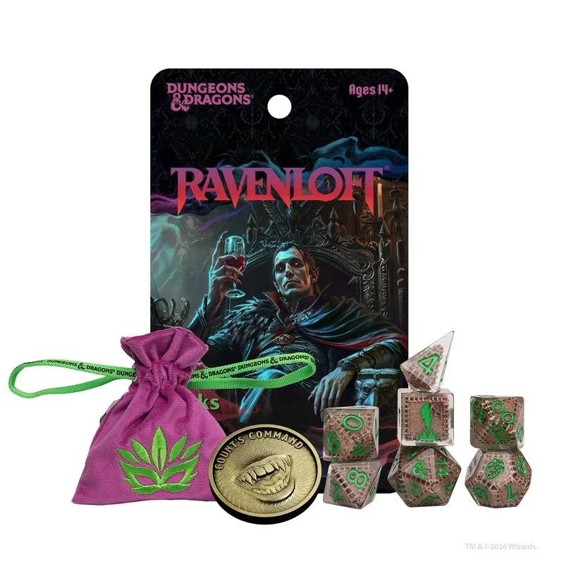 Sirius Dice: D&D Mists of Ravenloft Treasure Pack