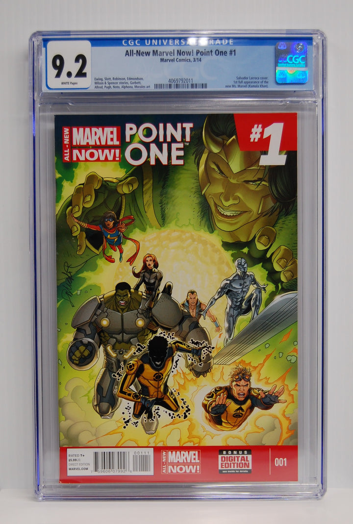 All New Marvel Now! Point One #1 - CGC 9.2