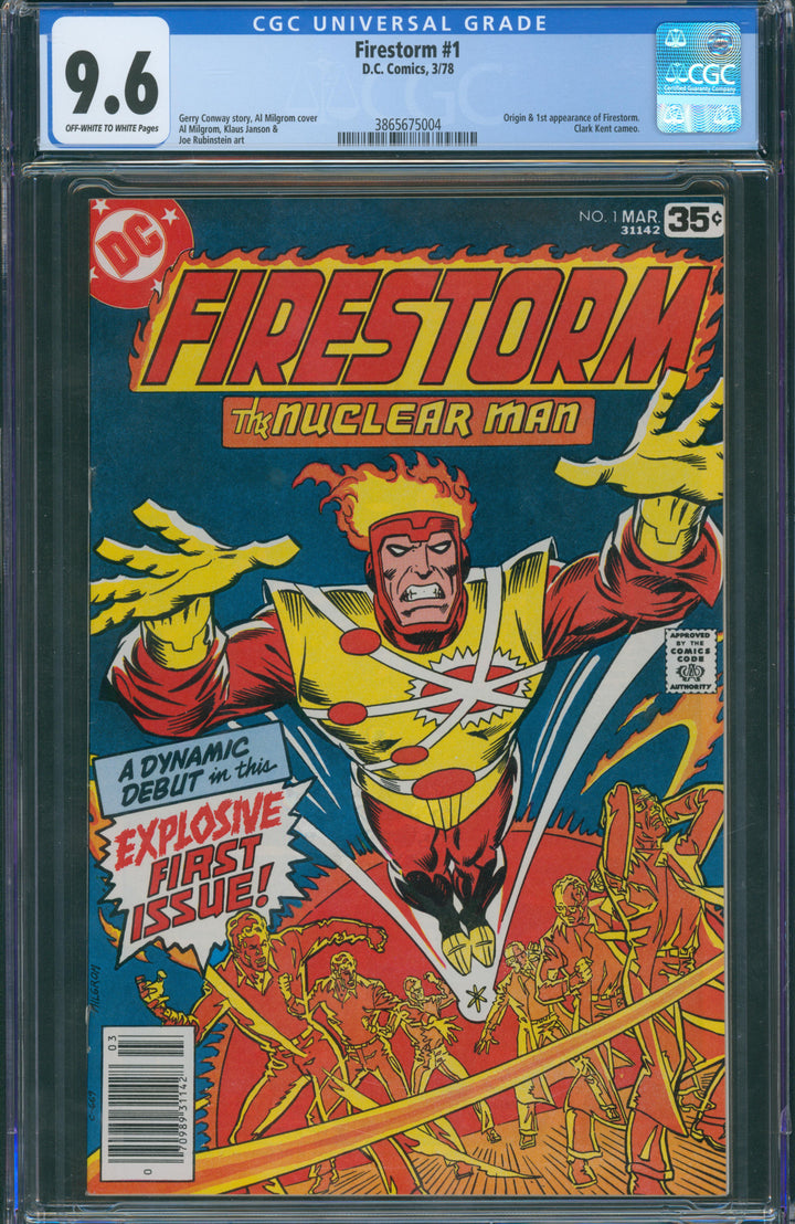 Firestorm #1 CGC 9.6