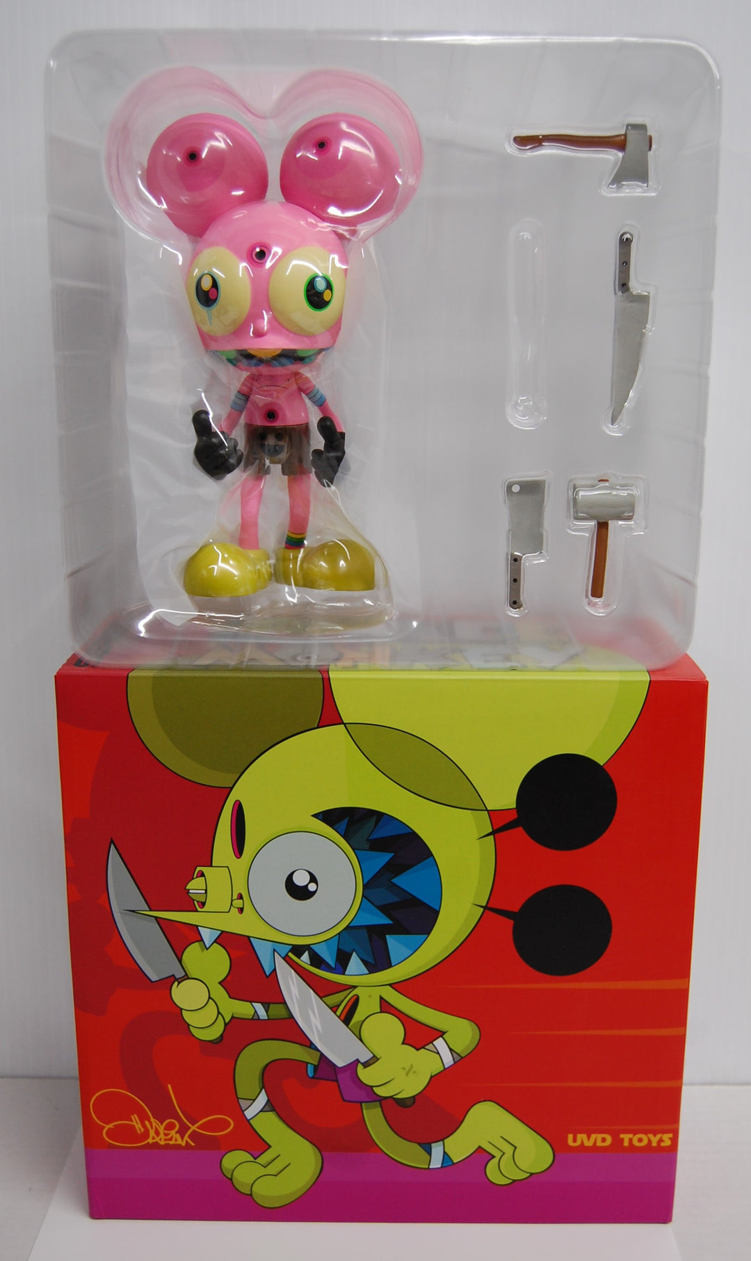 Dalek X UVD Toys - Space Monkey 7.5" Series 2 Figure (Pink) 2021