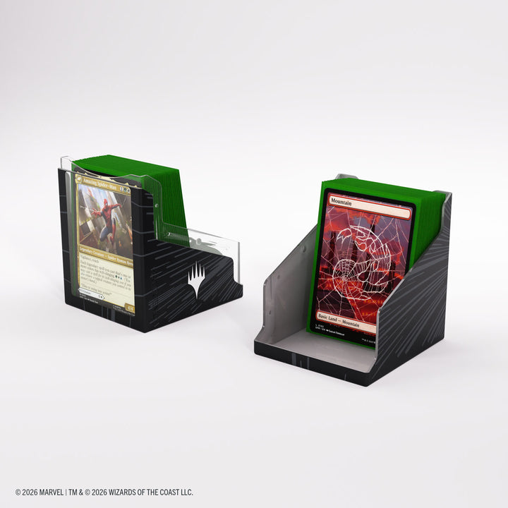 Magic: The Gathering: Marvel Super Heroes: Bastion 100+ XL Deck Box - Comic Burst Black