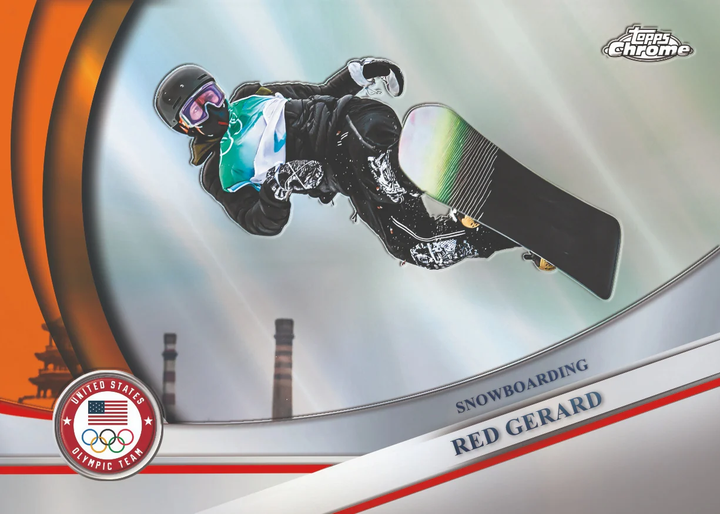 2026 Topps Chrome U.S. Olympic & Paralympic Team Hopefuls Value Box