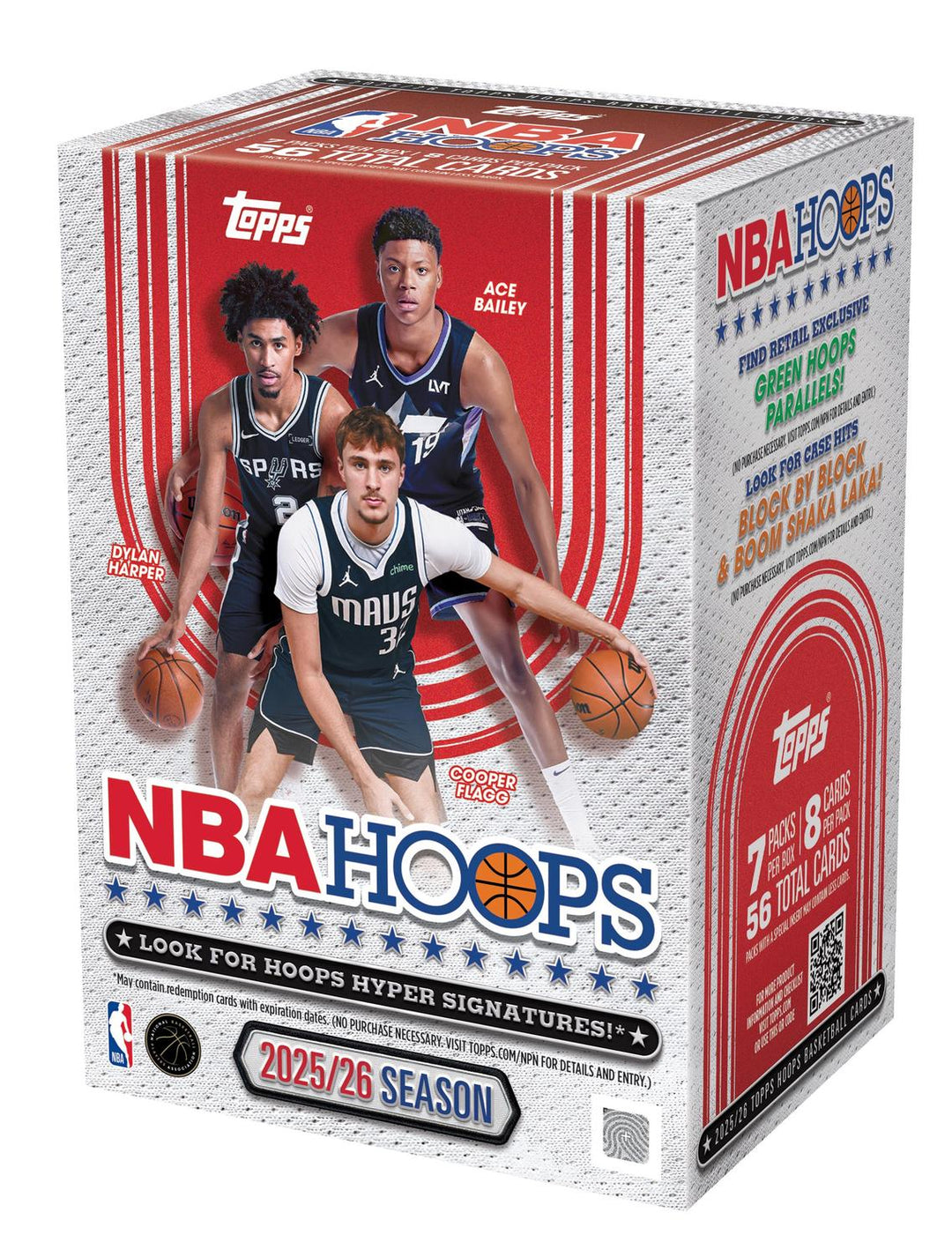 2025-26 Topps NBA Hoops Basketball Value Box SE
