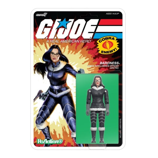 G.I. Joe ReAction+ Wave 10 - Baroness (Arctic) (Movie)