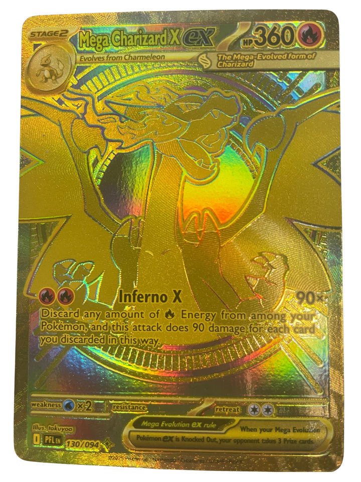 Mega Charizard X EX - 130/094 NM - Phantasmal Flames