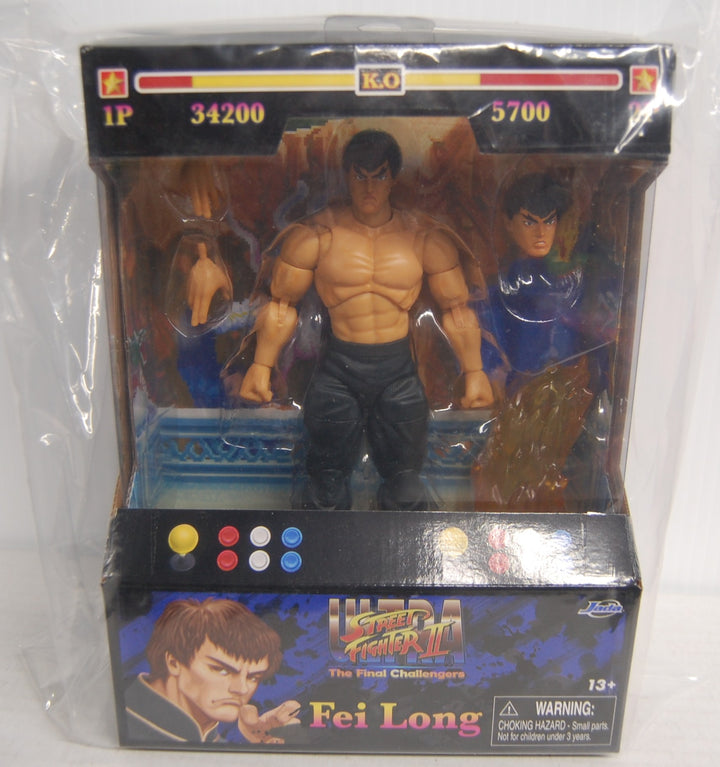 Ultra Street Fighter II: The Final Challengers - Fei Long 6" Figure Jada
