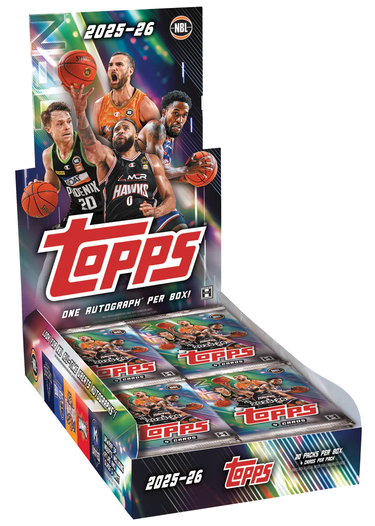 2025-26 Topps Australian Basketball Flagship Hobby Box