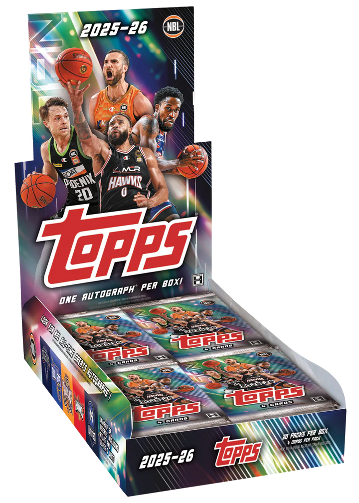 2025-26 Topps Australian Basketball Flagship Hobby Box