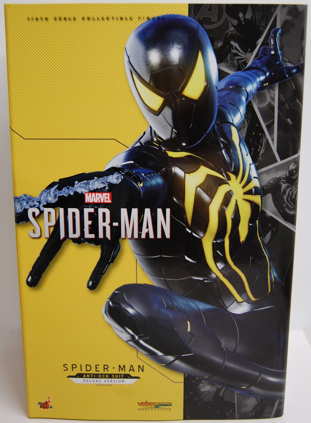 Hot Toys VGM45 Marvel's Spider-Man Anti-Ock Suit Deluxe Version (Open Box)