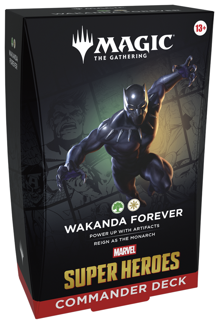 Magic: The Gathering - Marvel Super Heroes - Commander Deck - Wakanda Forever