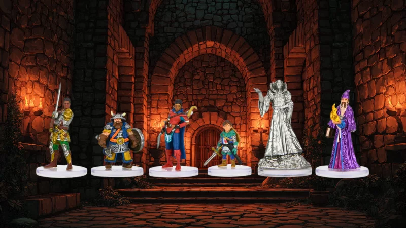 D&D: Stranger Things: Pre-painted Miniatures - Heroes of Hellfire