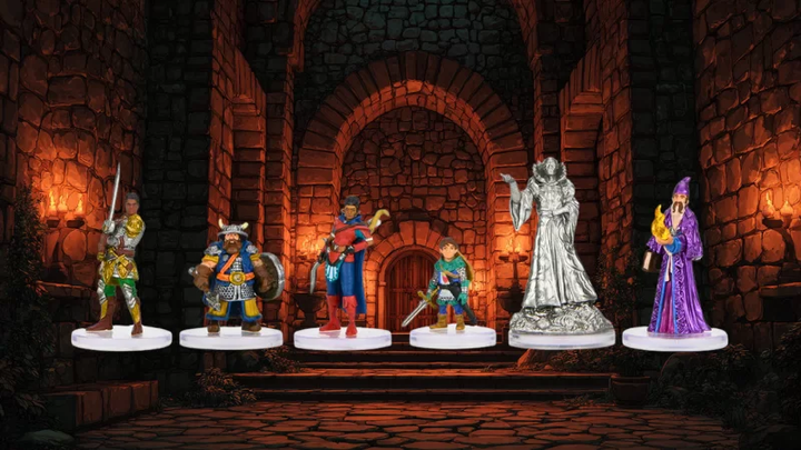 D&D: Stranger Things: Pre-painted Miniatures - Heroes of Hellfire
