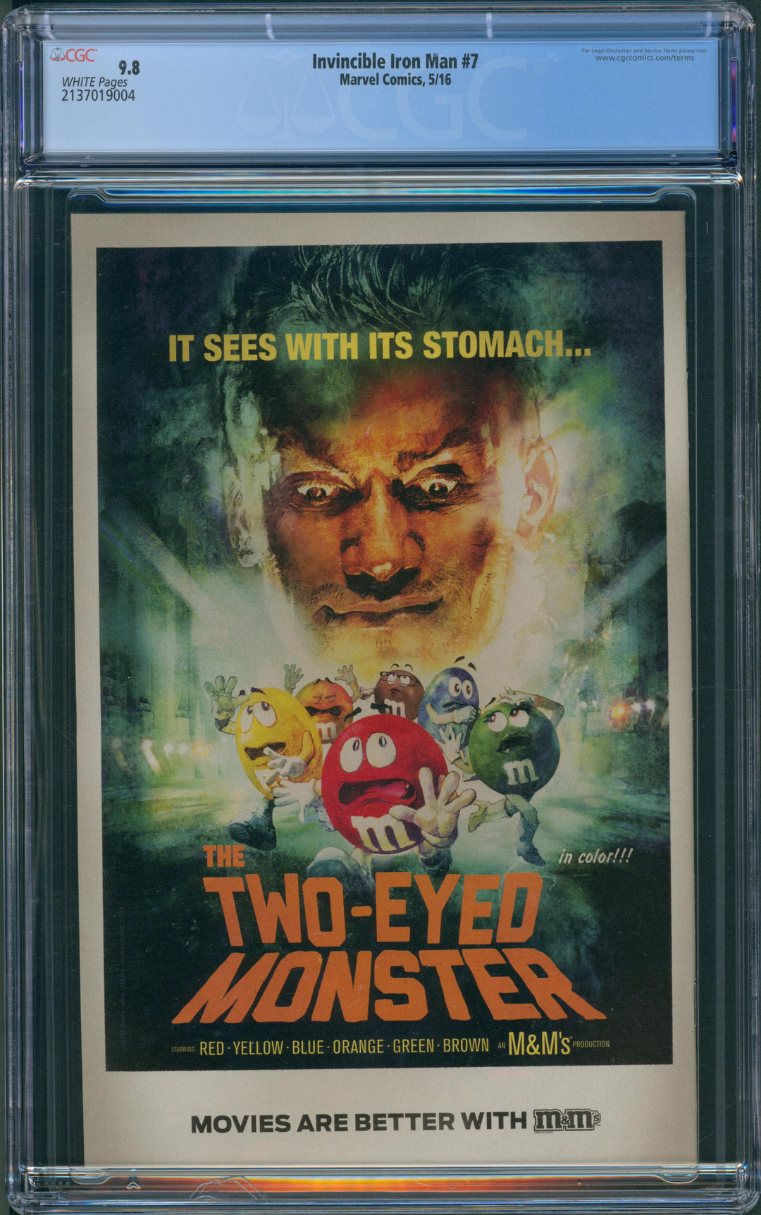 Invincible Iron Man #7 CGC 9.8