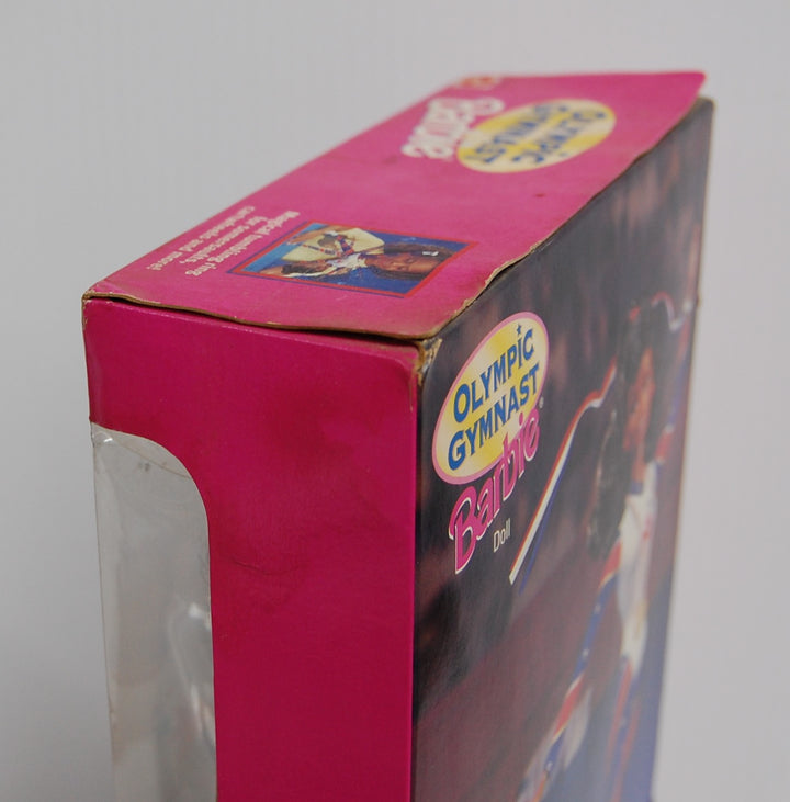 NRFB Barbie 1996 ATL Olympic Gymnast African American Doll 1995 #15124