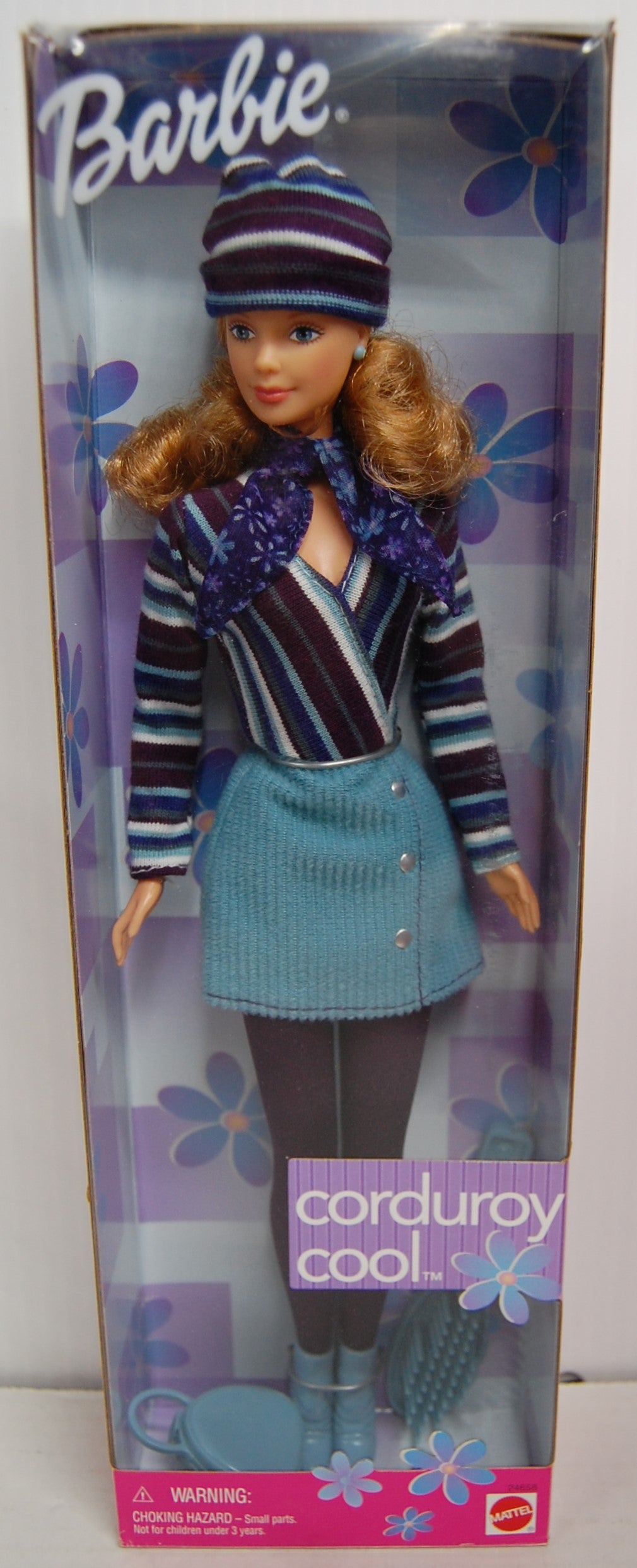 1999 Corduroy Cool Barbie Doll #24658 Blue