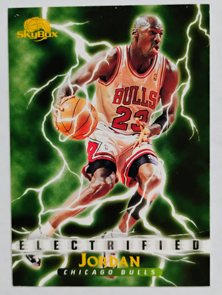 1995-96 Skybox Premium Basketball Michael Jordan #278 Electrified