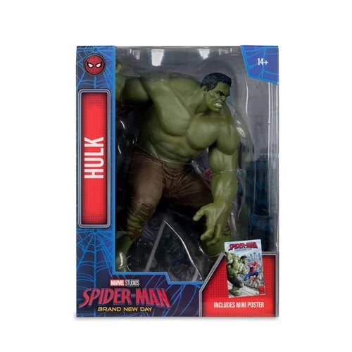 Marvel Studios Wave 1 Spider-Man: Brand New Day Hulk 1:6 Scale Posed Figure