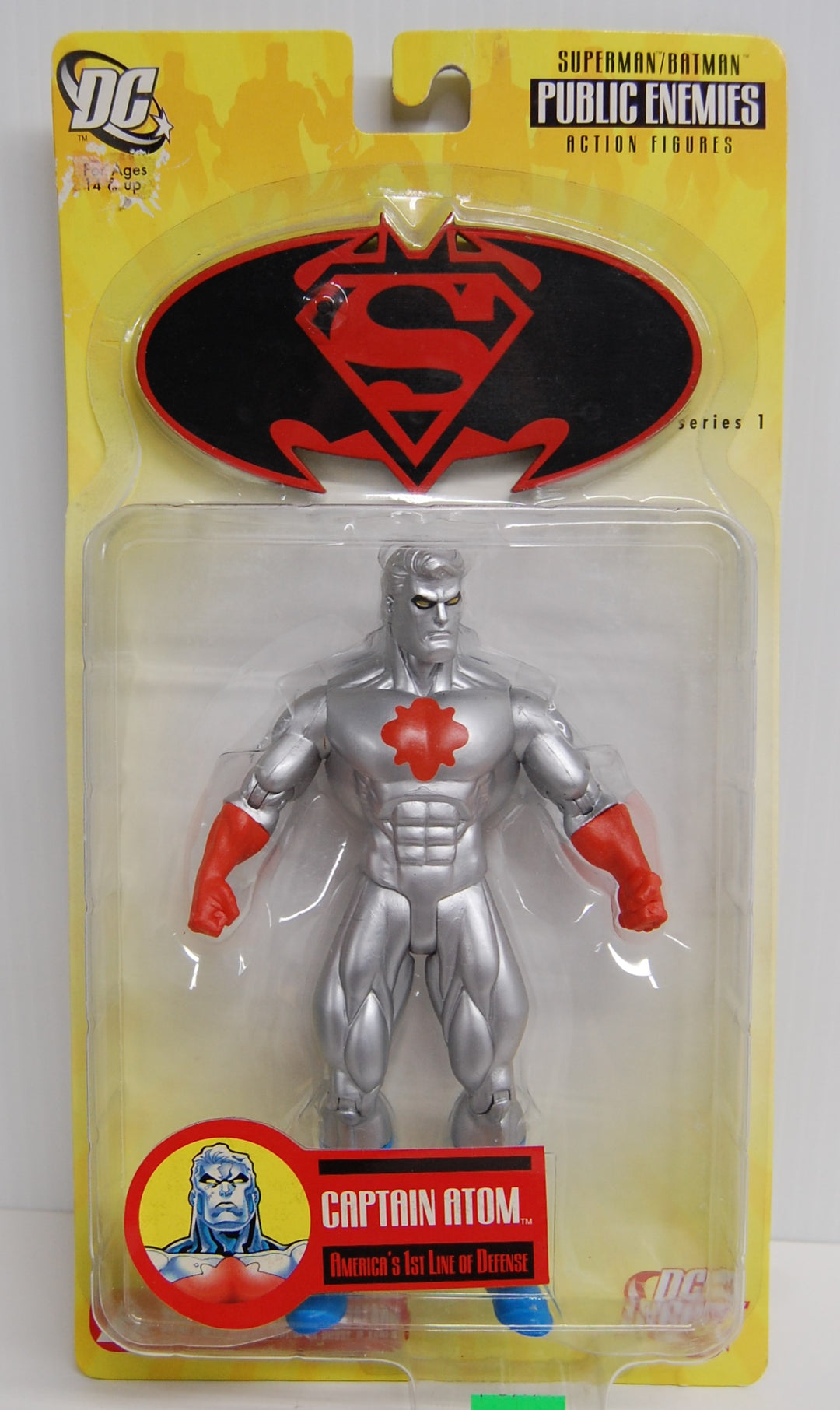 Superman/Batman - Public Enemies - Captain Atom Figure 2005 (Detached Bubble)