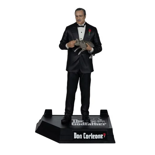Movie Maniacs Paramount Wave 2 The Godfather Don Corleone 6-Inch Posed Figure