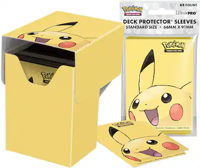 Ultra Pro: Pokémon - Pikachu Sleeves and Deck Box Set