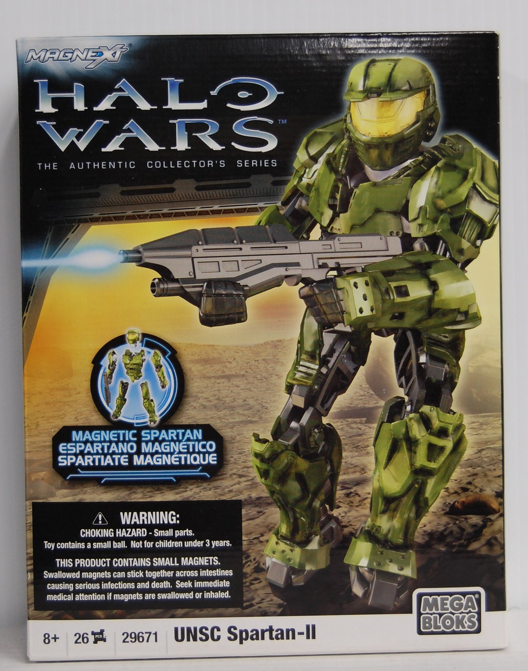 Halo Wars Magnetic UNSC Spartan-II Figure