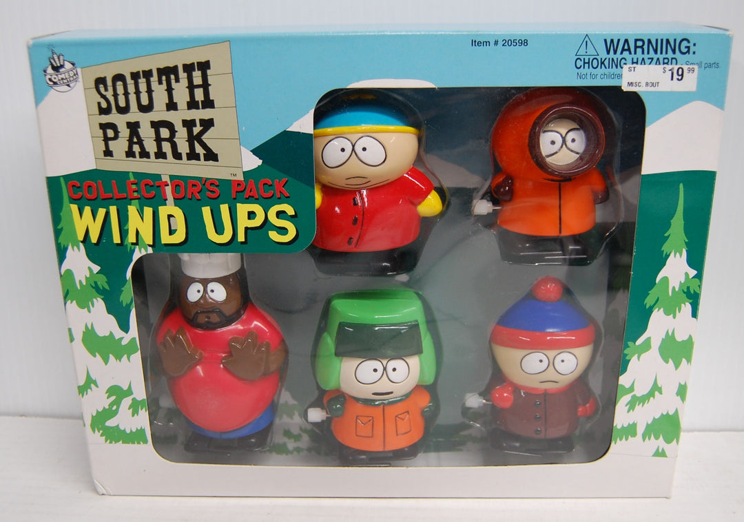 South Park Collector's Pack Wind-Ups (5-Pack) Comedy Central 1999 Street Players