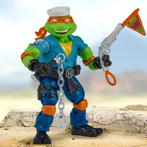 Teenage Mutant Ninja Turtles x G.I. Joe Mikey x Shipwreck Action Figure