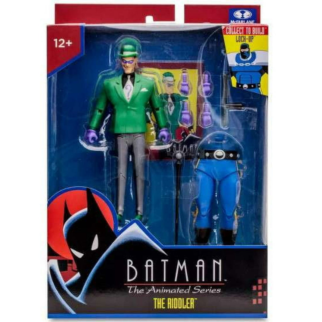 Batman The Animated Series The Riddler with Lock-UP BAF Piece
