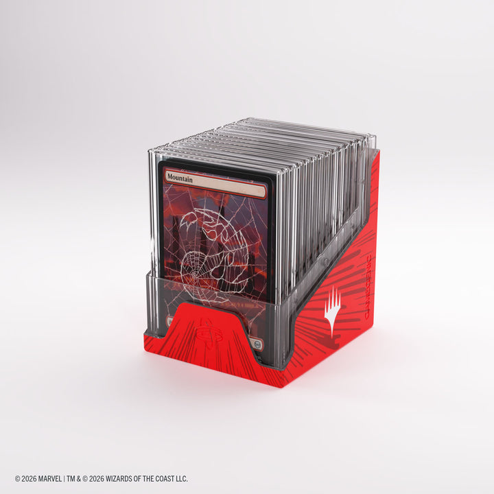 Magic: The Gathering: Marvel Super Heroes: Bastion 100+ XL Deck Box - Comic Burst Red