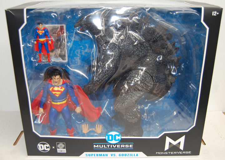 McFarlane DC Multiverse Superman vs. Godzilla - Monsterverse JLA 2025 New