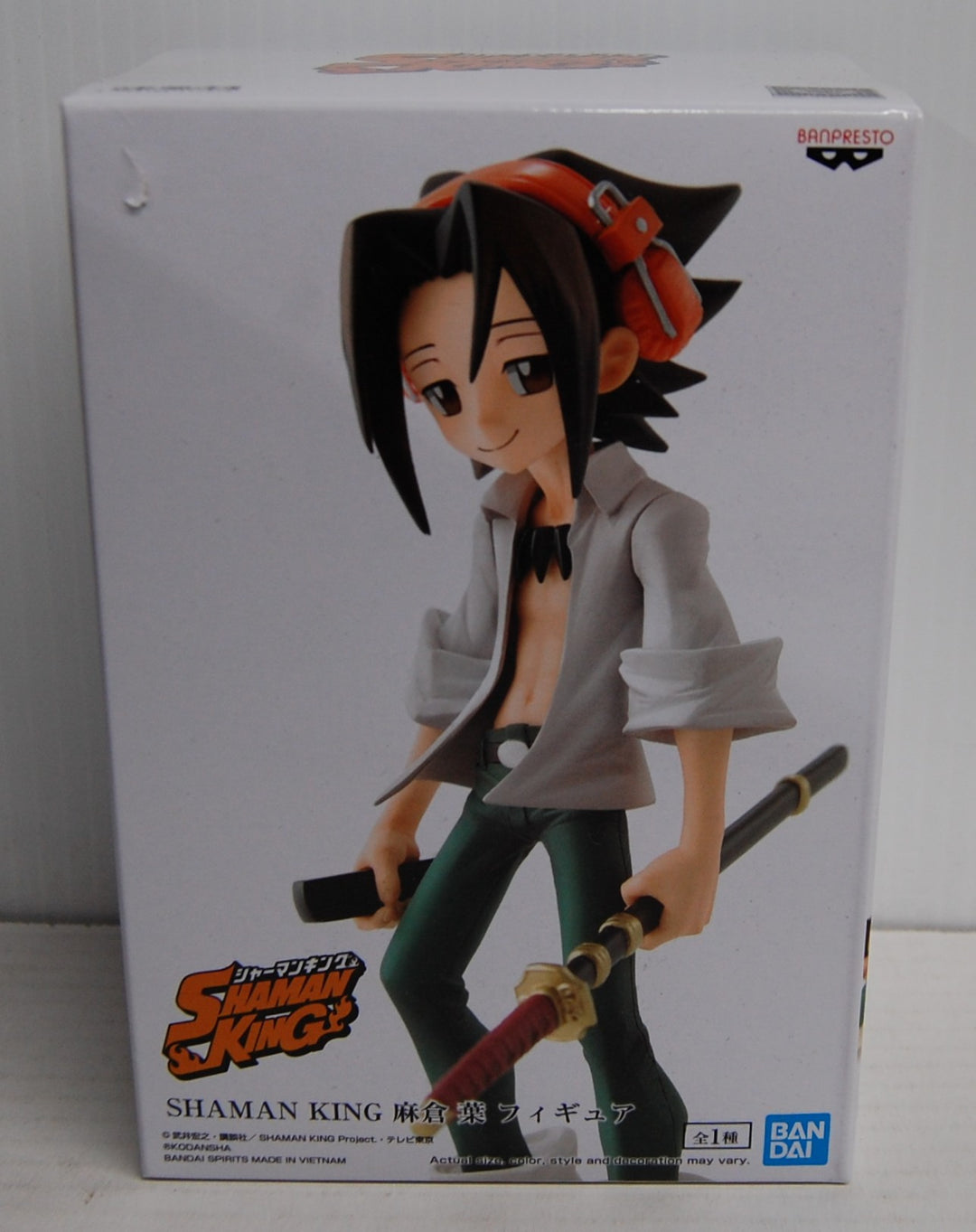 Banpresto Shaman King Asakura Yoh Figure Bandai Spirits